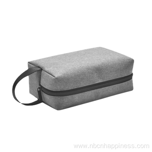 Simple Handle Polyester Makeup Bag with Customized LOGO